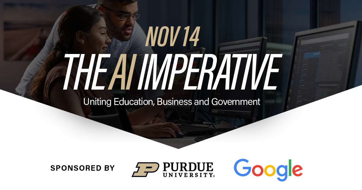 Purdue, Google will convene business, education and government leaders to explore the power of AI