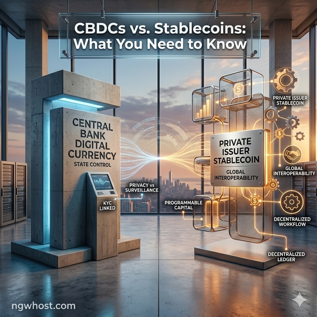CBDCs vs. Stablecoins: What You Need to Know