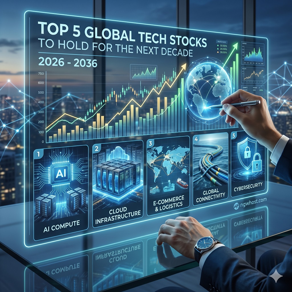 Top 5 Global Tech Stocks to Hold for the Next Decade