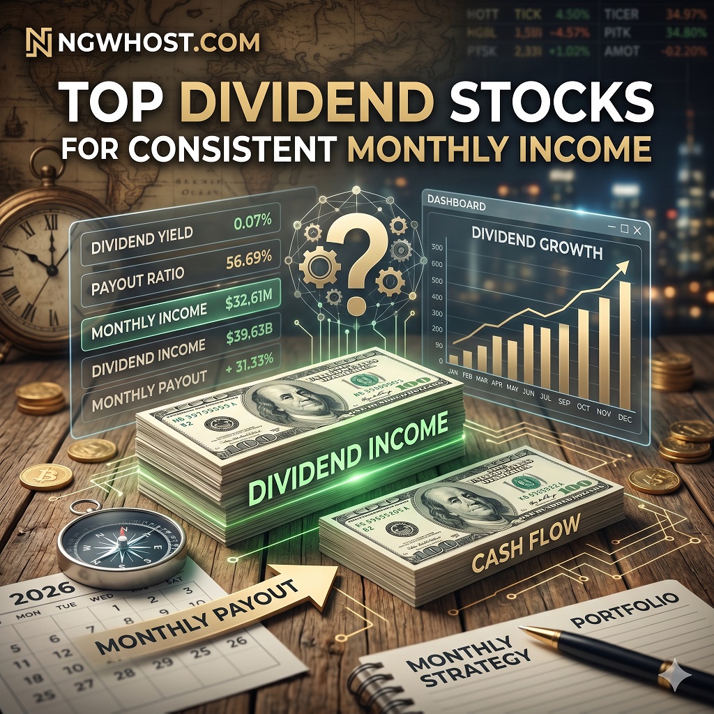 Top Dividend Stocks for Consistent Monthly Income