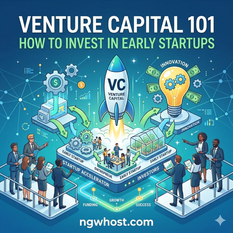 Venture Capital 101: How to Invest in Early Startups