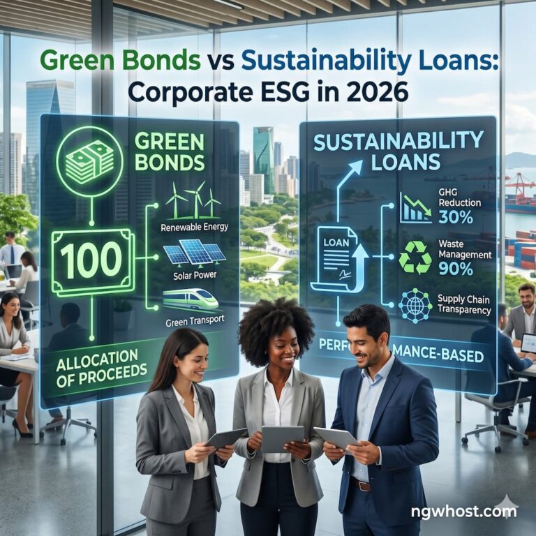 Green Bonds vs Sustainability Loans: Corporate ESG in 2026