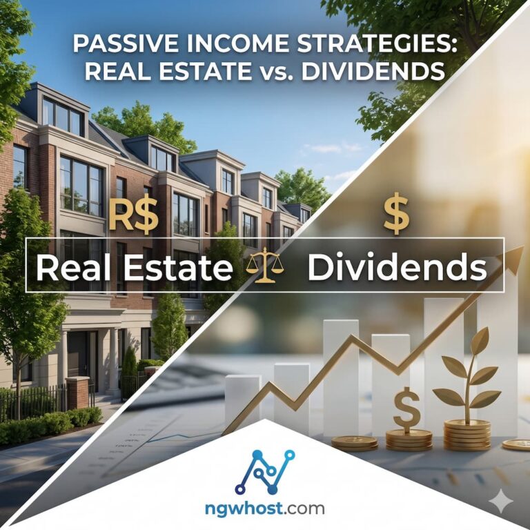 Passive Income Strategies: Real Estate vs. Dividends