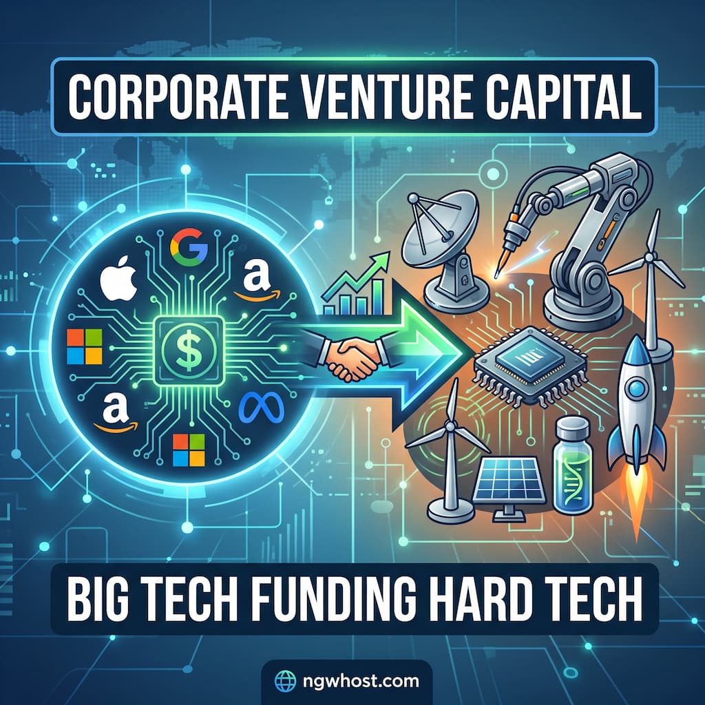 Corporate Venture Capital: Big Tech Funding Hard Tech